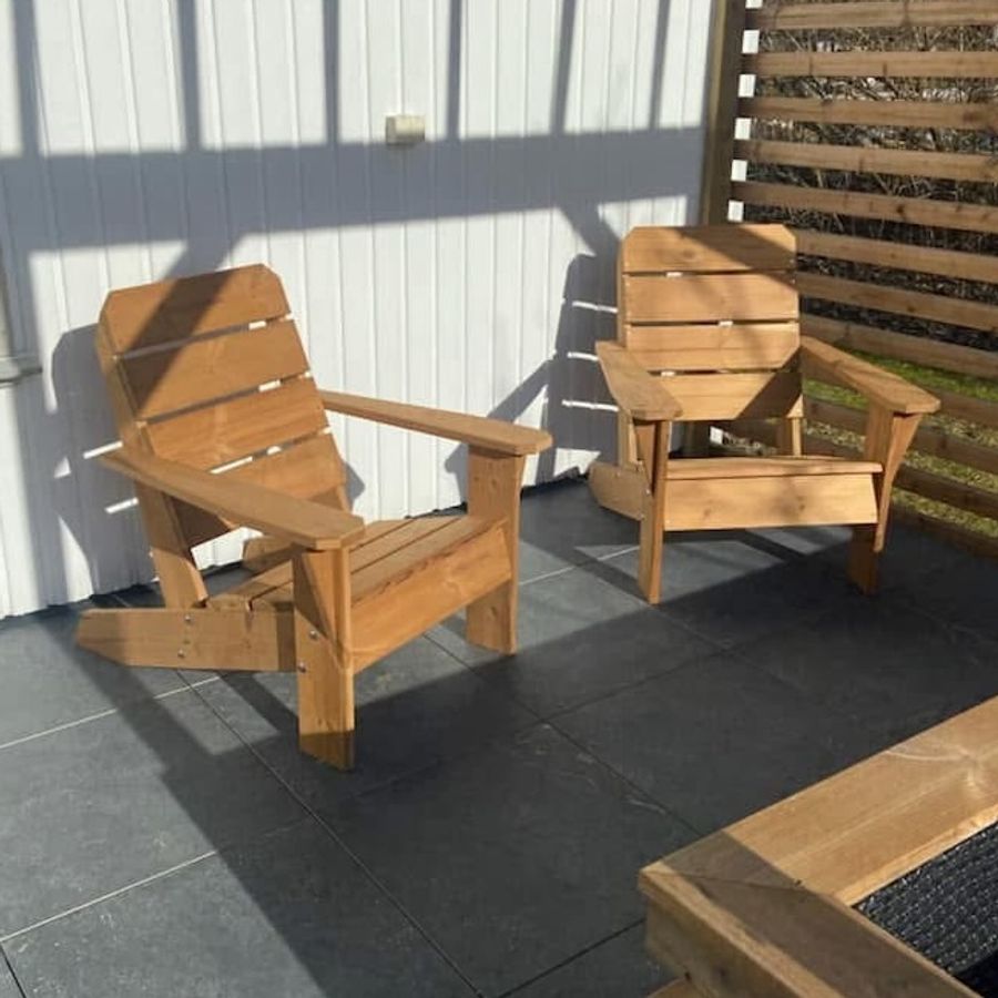 Larvikstol m/krakk