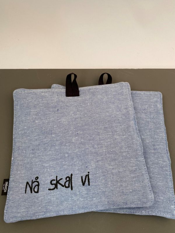 Grytelapp i halvlin