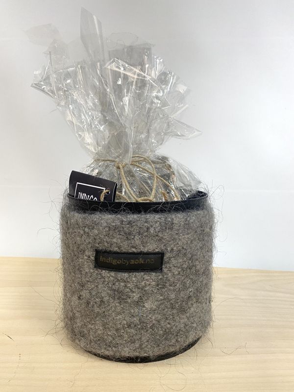 Tennbriketter 1kg i boks tovet, div farger