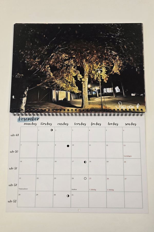 Årskalender 2026 Peter