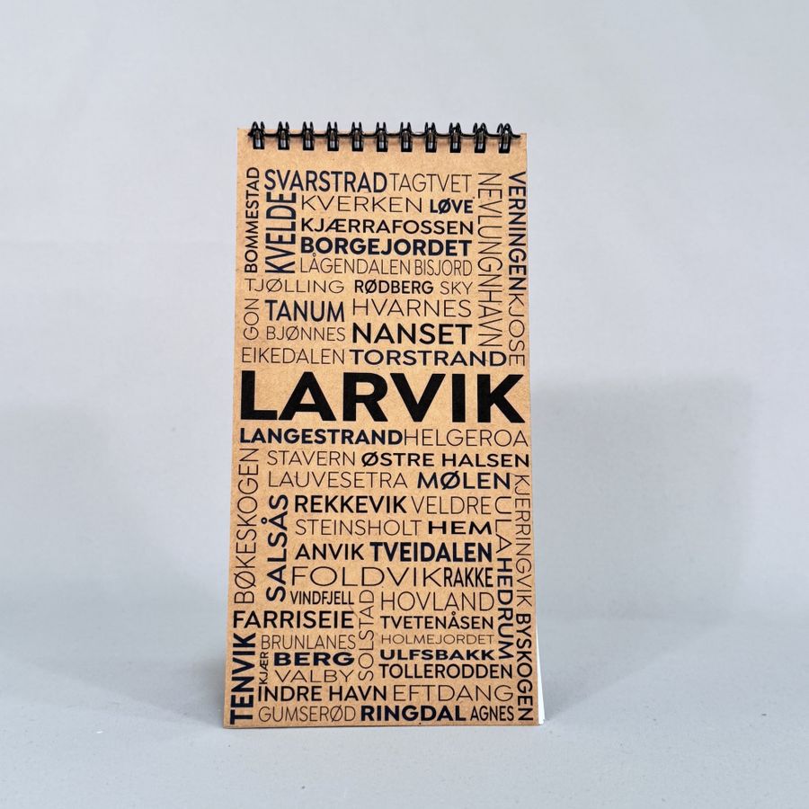 Handleliste stedsnavn